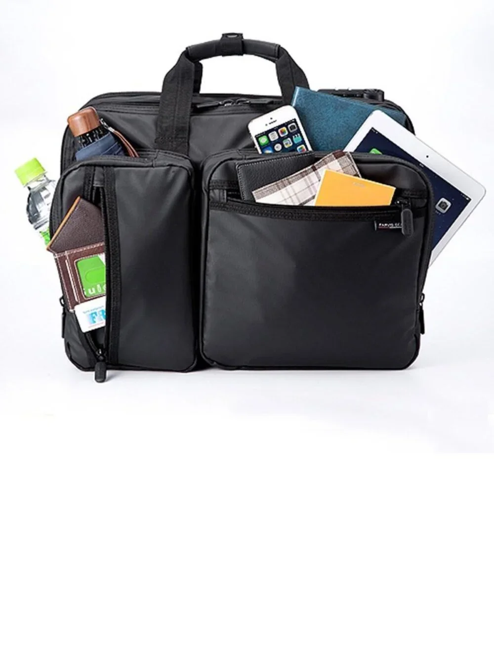 Sanwa 3-Way (Handbag, Shoulder Bag, Backpack) Business Bag Fit 15.6-Inch Laptop